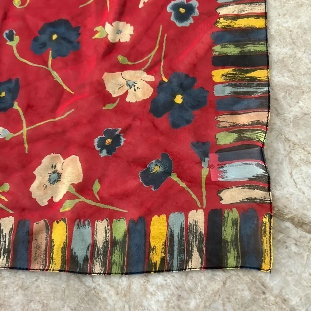 Laura Ashley Silk Scarf